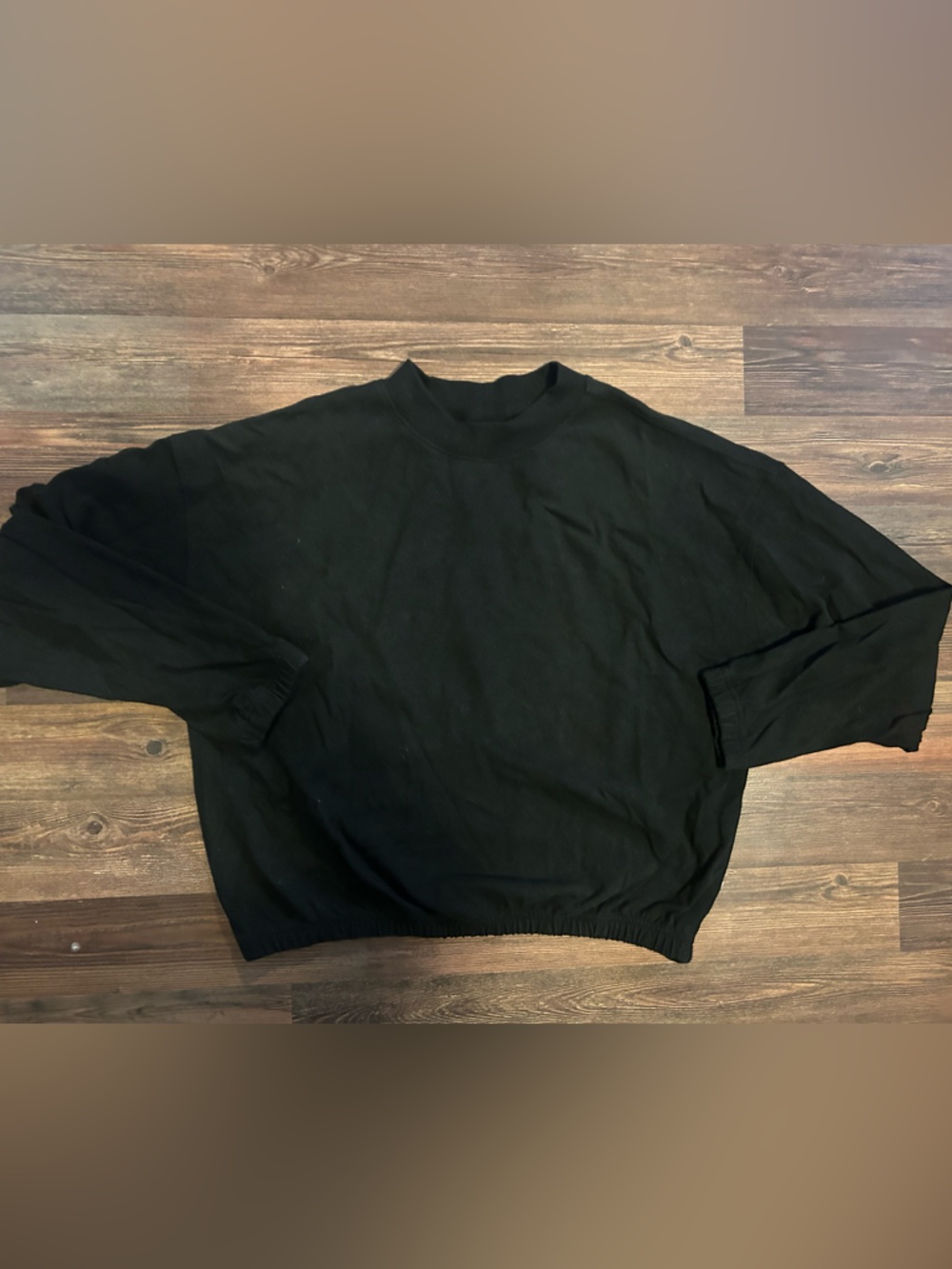 Le Bon Shoppe Daisy Long Sleeve in Black Size M/L